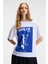 VEYMIRA Kadın %100 Pamuk Bisiklet Yaka Kısa Kollu Oversize Fit Beyaz T-Shirt 1