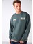 Mauna Relaxed Yeşil Sweatshirt 3