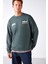 Mauna Relaxed Yeşil Sweatshirt 5