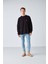 Katmaı Relaxed Oversize Siyah Sweatshirt 2