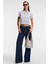 Elvera Kadın %100 Pamuk Comfort Fit Baskılı Kısa Kollu Yuvarlak Yaka Grimelanj T-Shirt 4