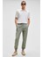 LAPORTE Erkek Dokulu Kumaşlı Slim Fit Beyaz Polo Yaka T-shirt 6