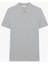 Skyloom Erkek %100 Pamuk Kısa Kollu Regular Fit Gri Polo Yaka T-Shirt 1