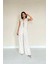 Fh Fashionhere Bej Önü Fiyonklu Keten Takım 1