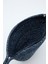 Rome Lacivert Handmade Hasır Clutch Çanta 5