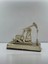 Masa Üstü Plaket Petrol Pompasi Hareketli Altin Kaplama Abs 26X22X9CM 2 Adet Kalem Pille Çalişir Maket Nrmsa 1