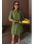 Fh Fashionhere Gömlek Şort Etek Viscon Keten Takım 10162 1