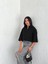 Fh Fashionhere Crop Yakalı Gömlek Üç Çeyrek Sleeve Kol - Siyah 4