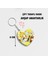 Project Sekai Hatsune Miku Kagamine Len Kalp Ahşap Anahtarlık - Çift Taraflı Baskı - 6cm 1