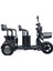 Stmax Elit 540 3 Tekerli 2 Kişilik Elektrikli Moped - Uzay Gri 2