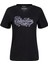 Alone Baskılı V Yaka Kadın T-Shirt 406 1