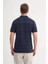 Cazador Polo Yaka Regular Fit Örme Çizgi Dokulu Tişört 4