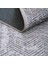 Lumina Gri Zigzag Desen Modern Spor Halı Yıkanabilir Dokuma Şönil Oturma Odası Salon Balkon Halısı 8