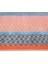 Lumina Turuncu Halı Zigzag Desenli Spor Halı Yıkanabilir Dokuma Şönil Modern Ev Oda Balkon Halısı 7
