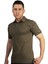 KAPAN Polo Yaka 2 Cepli Kısa Kollu Taktik T-Shirt Haki 4