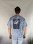 Flower Baskı Yıkamalı Oversize T-Shirt 2