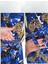 #karen Millen Viskon Leopar Animal Baskılı Mavi Siyah Kahve #esnek #mavi #elbise 4