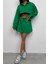 Fh Fashionhere Beli Lastikli Düğmeli Mini Etek 3