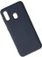 Samsung Galaxy A20 Kılıf Nano Içi Kadife Silikon - Lacivert Yktsn 2
