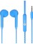 Lecoo EH104BL 3.5mm Jacklı Kablolu Kulak Içi Mikrofonlu Mavi Kulaklık (4767) - BKS6352-6870 2