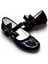 Ortopedik Kız Babet Bebek Balerin Ayakkabısı Glossy Series CF2501 Rugan Siyah 23 8