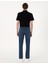 Erkek Mavi Straight Fit Jean Pantolon 50308903-VR036 4
