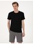 Erkek Siyah Slim Fit Tişört 50306802-VR046 1