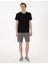 Erkek Siyah Slim Fit Tişört 50306802-VR046 4