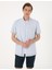 Erkek Açık Mavi Regular Fit Kısa Kollu Gömlek 50302730-VR095 3