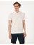 Erkek Bej Slim Fit Tişört 50303867-VR011 1