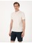 Erkek Bej Slim Fit Tişört 50303867-VR011 3