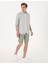 Erkek Yeşil Slim Fit Uzun Kollu Gömlek 50307101-VR054 3