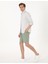 Erkek Gri Slim Fit Çizgili Uzun Kollu Gömlek 50307162-VR024 4
