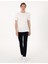 Erkek Ekru Slim Fit Tişört 50306802-VR019 4
