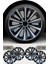 Citroen C1 C2 C3 C4 C5 C15 15'' Inç Jant Kapağı 4 Adet Çift Renk 302 1