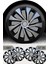 Mitsubishi Space Star Galant Carisma 14'' Inç Jant Kapağı 4 Adet Çift Renk 304 1