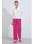 Fh Fashionhere Beyaz Kruvaze Yaka Dökümlü Saten Bluz 0492 3