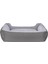 Bravo Duo Köpek Yatağı Gri/Gri Peluş XL 105x80cm 3