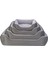 Bravo Duo Köpek Yatağı Gri/Gri Peluş L 90x70cm 4