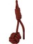 Ipli Kedi Oyuncağı, 100% Pamuk, Bordo 15CM 1