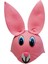Pembe Renk Kulaklı Tavşan Şapkası Hayvan Şapkası - 1OL2809-5171 1