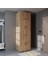 Dora Banyo Dolabı Kapaklı Çamaşır ve Kurutma Makinesi Dolabı 70X230 cm 1