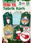 Yılbaşı Hediye Paketi Etiketi 25 Adet 7x4,5 cm , 25 Adet Kilitli Ip Hediyeli - Happy New Year Y5-T1131 1