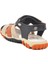 Lacivert Turuncu Cırtlı Erkek Çocuk Spor Sandalet 173101 P 4