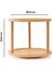 Bambu 2 Katlı Döner Sunumluk- Açık Kahverengi - 34,5x20,5 cm 6