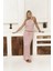 Sofi Transparan Pembe Crop Etek Takım 2