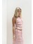 Sofi Transparan Pembe Crop Etek Takım 4