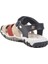 Lacivert Kırmızı Cırtlı Erkek Çocuk Spor Sandalet 173101 P 4