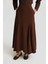 Kuplu Kloş Etek 25Y1814 Açık Kahve 3