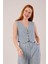 Fh Fashionhere Kırçıllı Desen Mavi Takım 2